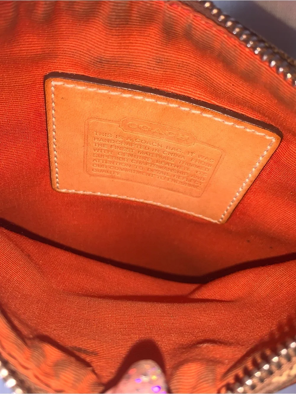 Coach Brown/Tan Signature Canvas Crossbody